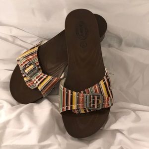 Dr. Scholl’s Women’s Multi-Striped Sandal